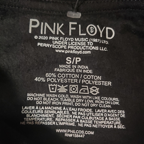 NWOT Men's Pink Floyd Hoodie - Picture 3 of 3